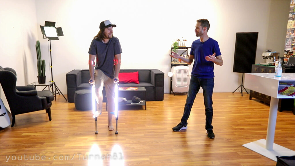 Pogo Stilt Crutches Turnah81 feat Ozzy Man Reviews First test